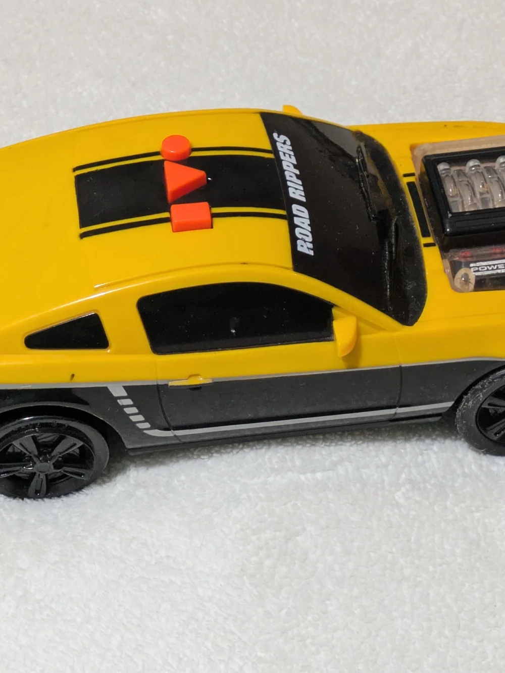 Yellow Road Rippers Toy CarToy State Road Rippers Ford Mustang GT Yellow